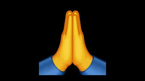 Bitte animiertes Emoji