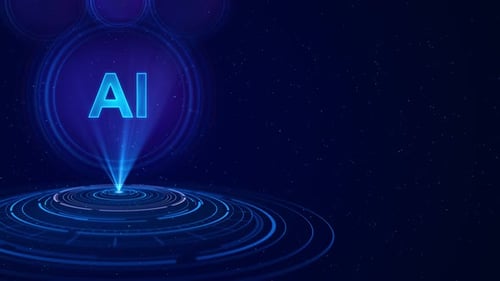 3D Innovative Advanced AI Chip Human Futuristic Processor Artificial Intelligence Data Service