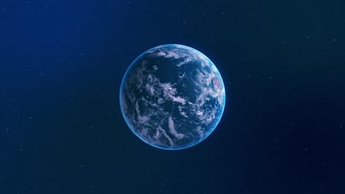 Earth from Space Night Realistic Blue Shining Country India showing geographical political territori