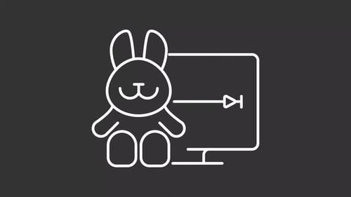 Comics streamen weiße Linienanimationen