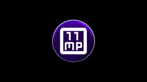 Modern Glossy Purple 3D Logo Reveal Animation