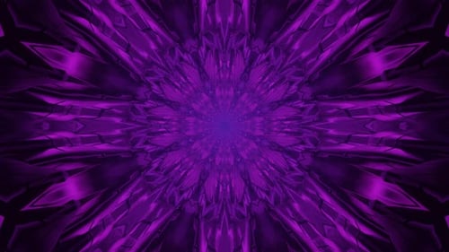 Neon Fractal Motion Background