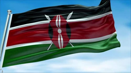 Freedom Colors of Kenya Streaming in Realistic Motion