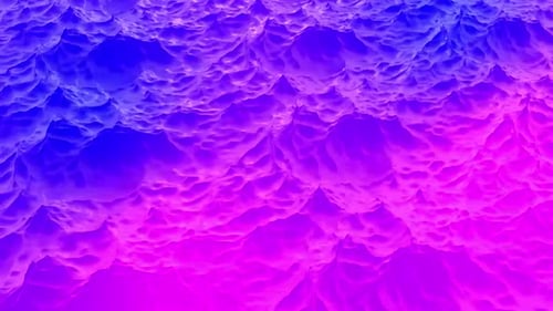Vibrant Fluid Abstract Gradient Loop Background