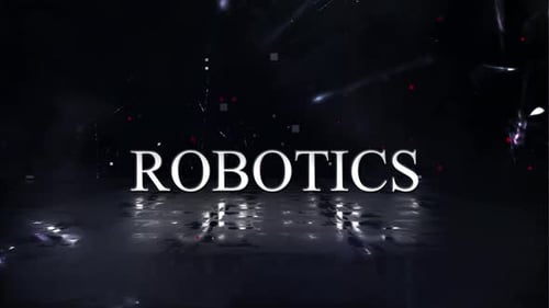 Futuristic Digital Text Reveal for Robotics Intro