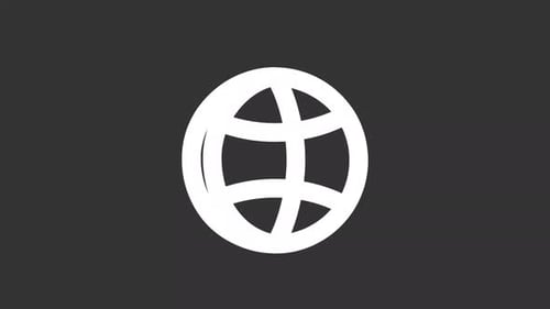 Animated Network White Line Ui Icon