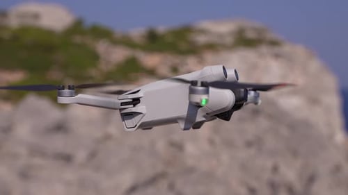 Flying Drone near the Sea 30