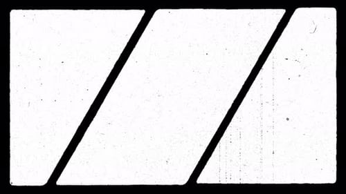 Collage Collection: Vintage screen effect in a unique collage frame for closing shot