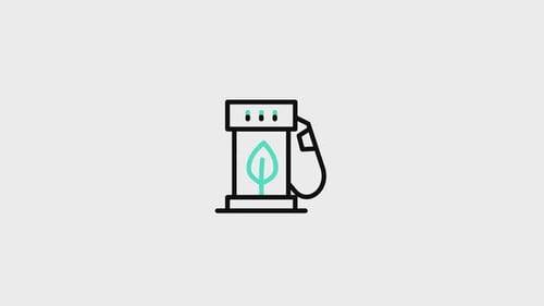 Eco Fuel Animated Icon V2