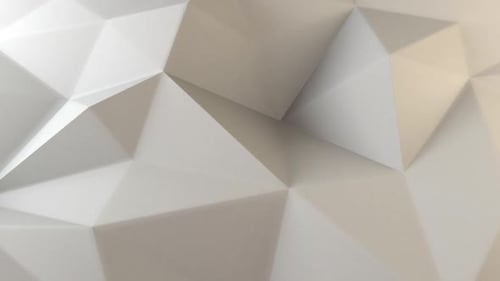 Dynamic Geometric Polygonal Abstract Background Loop
