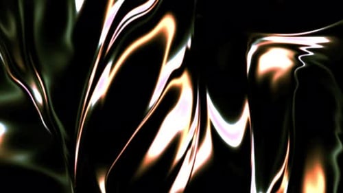 Trendige Wellenlinien-Animation mit buntem flüssigem Hintergrund