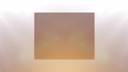 Digital Grid Squares Expanding Abstract Background