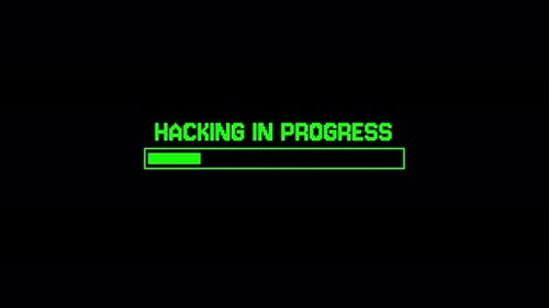 Hacking In Progress Animation
