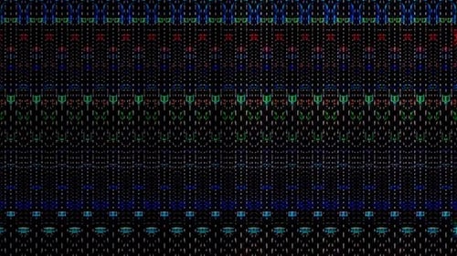 Colorful Abstract Geometric Pattern Background Animation