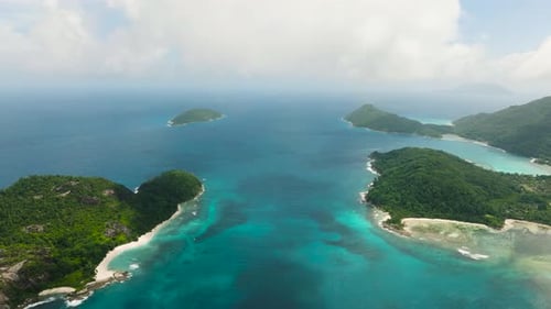 Tropical Islands with Beaches Seychelles