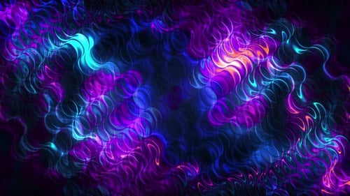 Colorful Wave Background Loop
