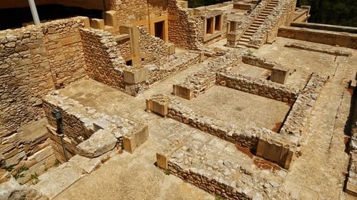 Minoischer Palast von Knossos, Heraklion, Kreta, Griechenland
