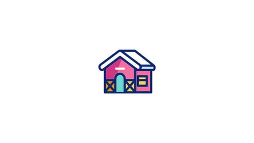 Barn Animated Icon