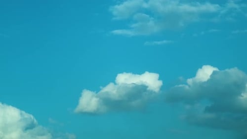 Timelapse clouds from a magnificent sky
