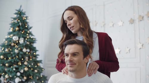 Christmas Couple Massage in Luxury Home