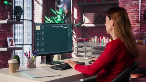 Photographer Using AI Program Turning Text Prompt Into Photos