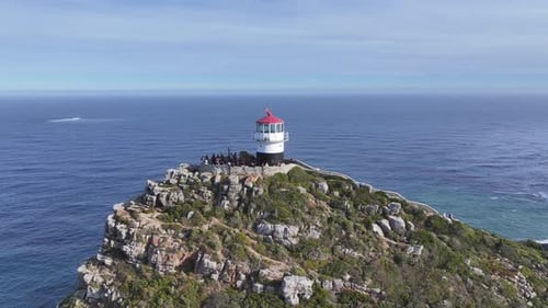 Famous Cape Point At Cape Town In Western Cape South Africa.