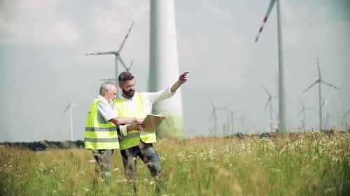 Wind Farm Engineers Sustainable Future
