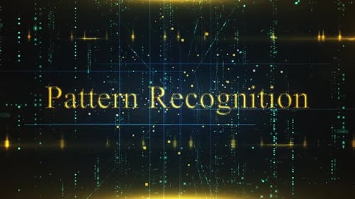 Pattern Recognition Word On Technology Background