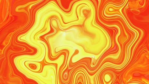 Abstract liquid animated background, Colorful marble liquid waves animation. Vd 229