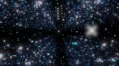 Abstract Digital Animation Loop