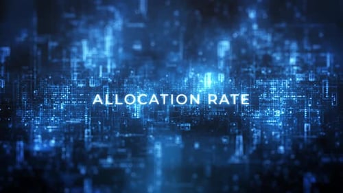 Digital Data Screen Words Allocation Rate