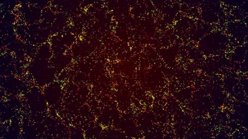 Abstract Background Colorful Loop