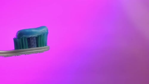 Toothbrush with Toothpaste