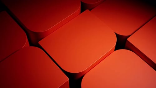 Orange Modern Architectural Design Element