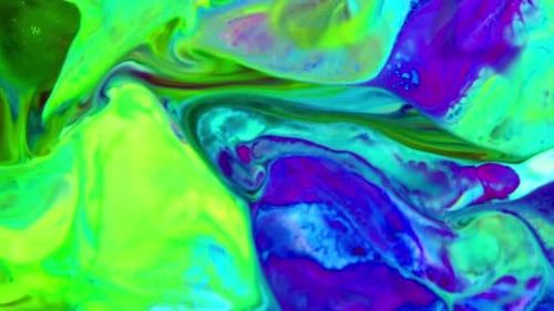 Mixing Color Abstract Painting Spread Background Of Art 7