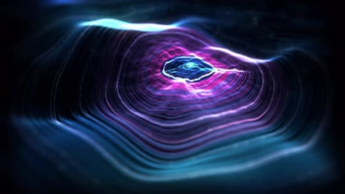 Particle Abstract Circle Animation V2