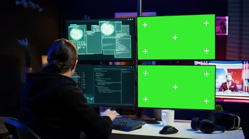 Hacker Runs Script on Chroma Key Display Failing to Breach Firewall