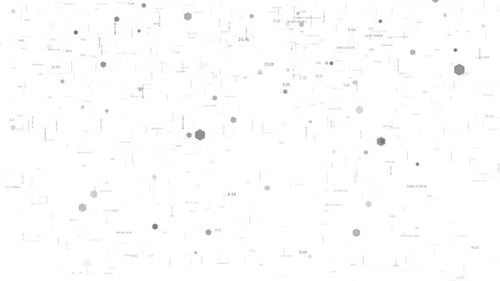 Stock Exchange Data moving over white background. digital stock market white background