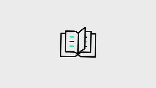 Open Book Animated Icon