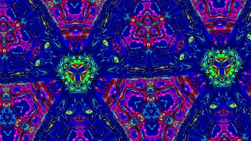 Motif bleu