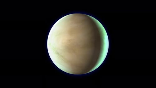 Venus Atmosphere planet. Vd 1073