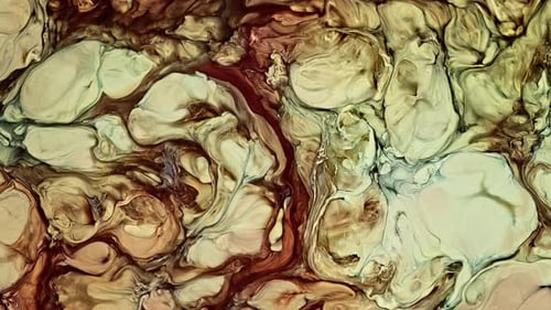 Formes de diffusion de peinture à l'encre abstraite 083