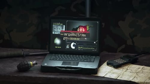 Afghanistan Guided Missile Attack Military Combat Coordination Tent