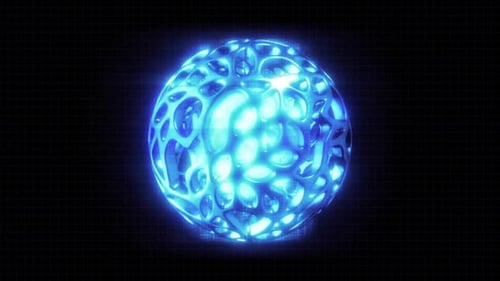 Holographische leuchtende Kugelform