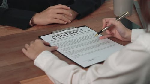 Contract Signing at the Workplace