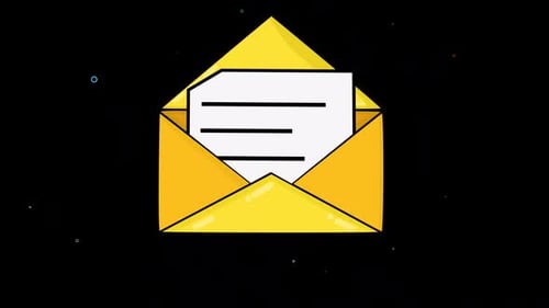 Business Mail Service On Alpha Channel