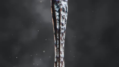 3D Rendering of Cloth Shapes Floating