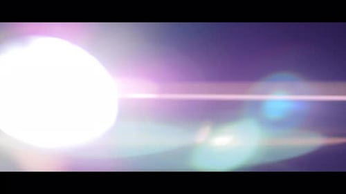 Bright Light Leak Lens Flare Transition