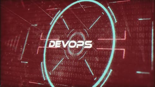 Futuristic Glitch Digital Text Title Reveal Animation