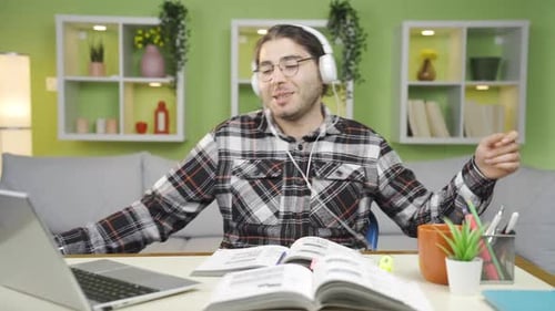Young Adult Studies with Music at Home